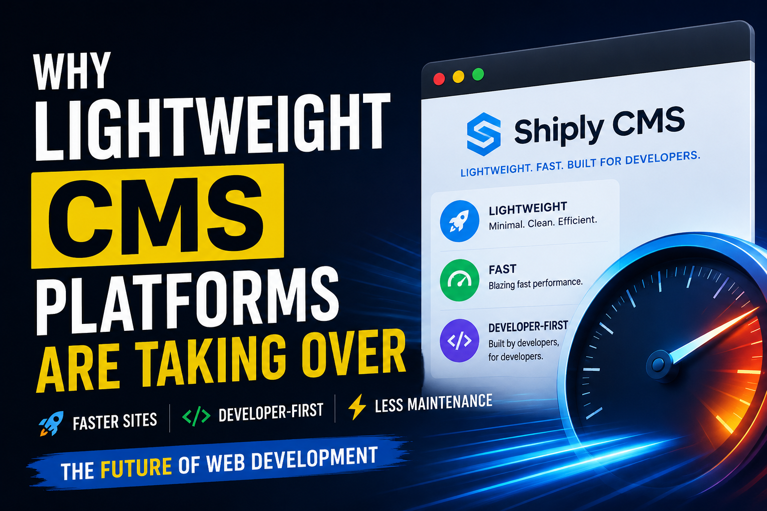 Lightweight CMS